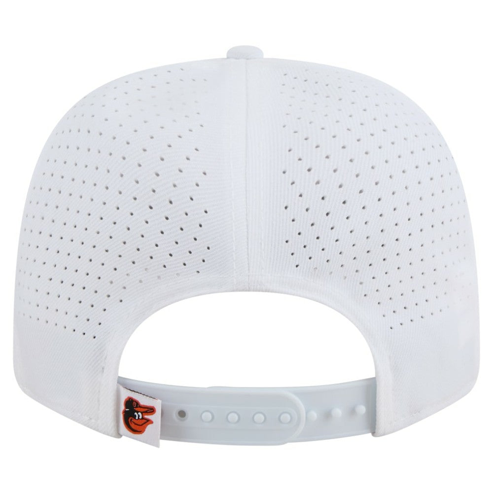 Baltimore Orioles New Era COOLERA 9SEVENTY Adjustable Hat - White Hats