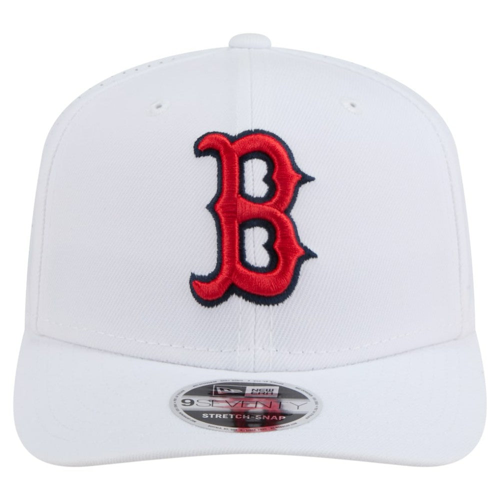 Boston Red Sox New Era COOLERA 9SEVENTY Adjustable Hat - White Hats