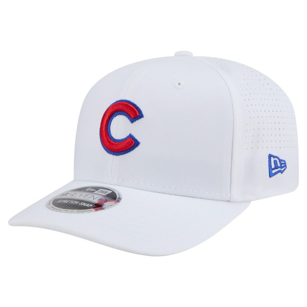 Chicago Cubs New Era COOLERA 9SEVENTY Adjustable Hat - White Hats