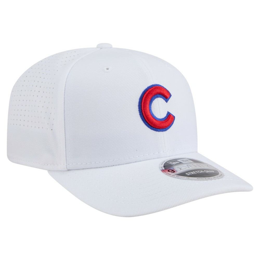 Chicago Cubs New Era COOLERA 9SEVENTY Adjustable Hat - White Hats