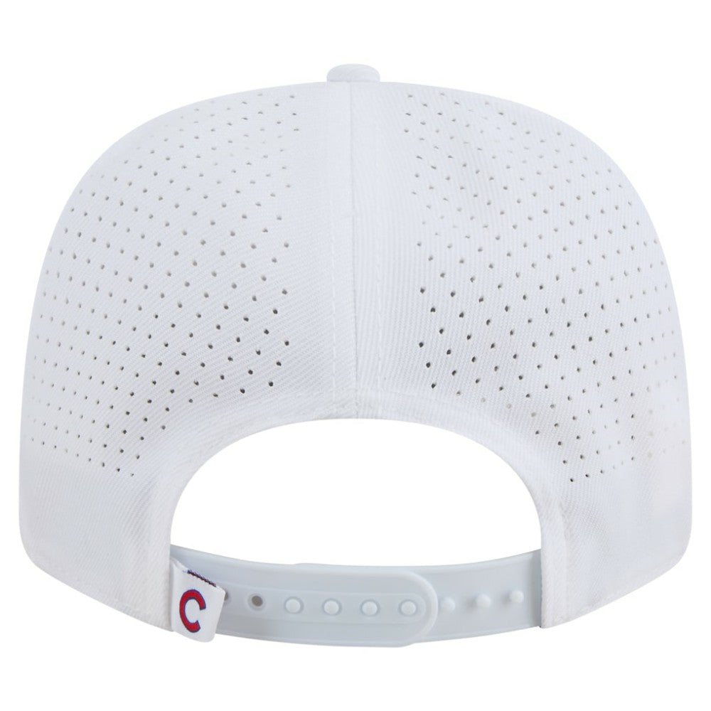 Chicago Cubs New Era COOLERA 9SEVENTY Adjustable Hat - White Hats