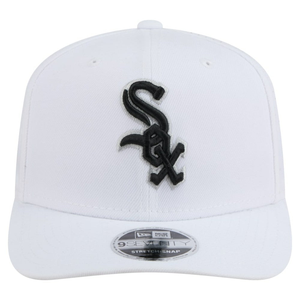 Chicago White Sox New Era COOLERA 9SEVENTY Adjustable Hat - White Hats