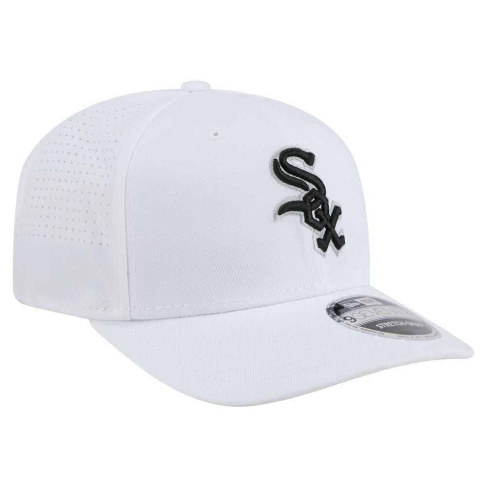 Chicago White Sox New Era COOLERA 9SEVENTY Adjustable Hat - White Hats