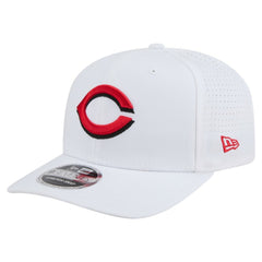 Cincinnati Reds New Era COOLERA 9SEVENTY Adjustable Hat - White Hats