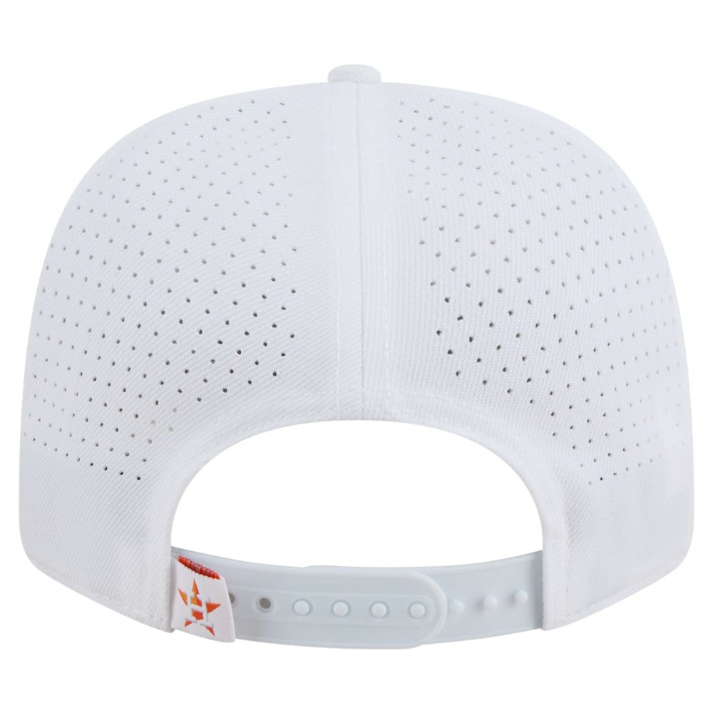 Houston Astros New Era COOLERA 9SEVENTY Adjustable Hat - White Hats