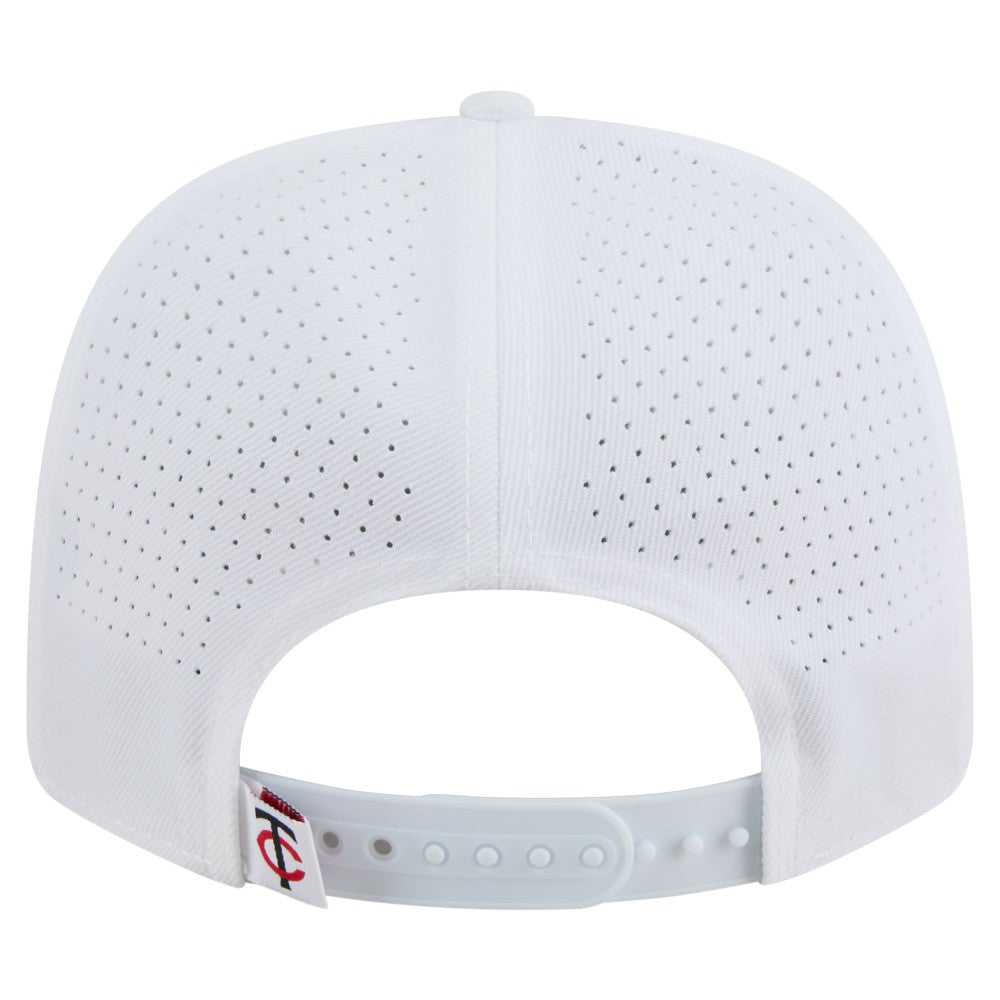 Minnesota Twins New Era COOLERA 9SEVENTY Adjustable Hat - White Hats
