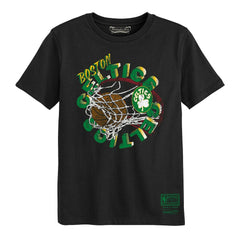 Boston Celtics Preschool In The Net T-Shirt Black - Mitchell & Ness outlet
