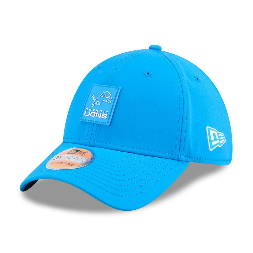 Detroit Lions New Era 2025 Sideline 39THIRTY Flex Hat - Blue Hats