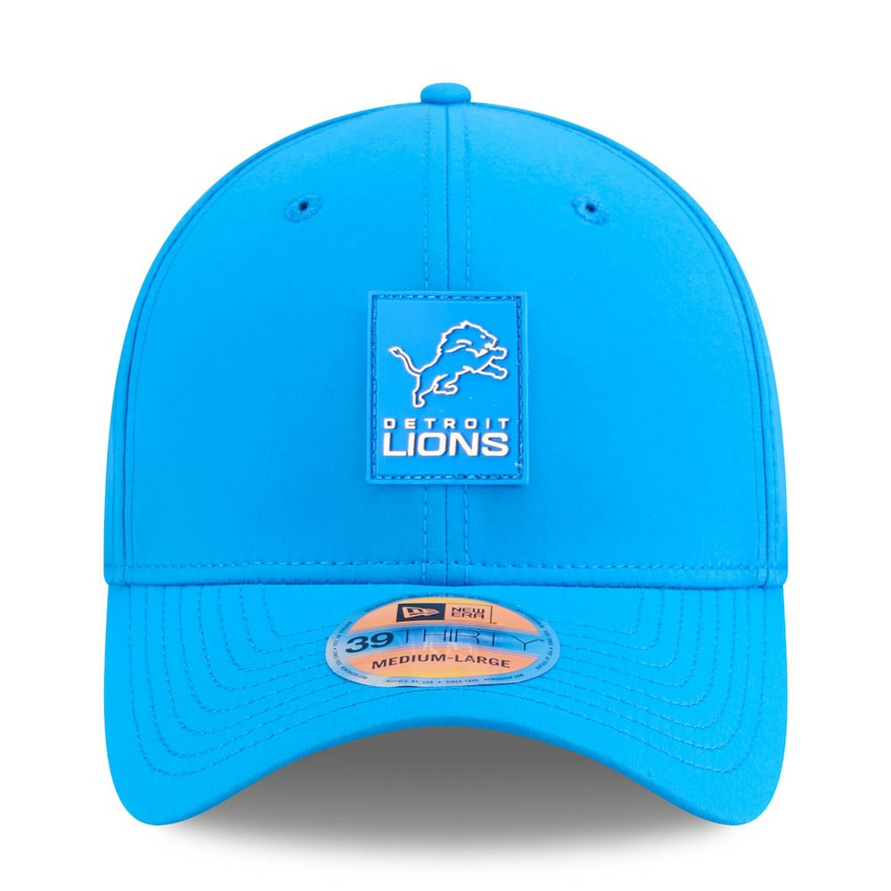 Detroit Lions New Era 2025 Sideline 39THIRTY Flex Hat - Blue Hats