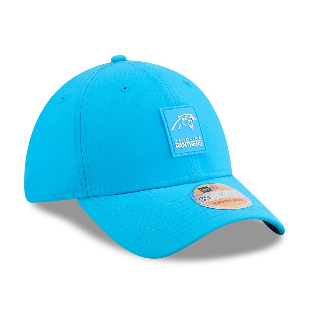 Carolina Panthers New Era 2025 Sideline 39THIRTY Flex Hat - Blue Hats