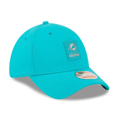 Miami Dolphins New Era 2025 Sideline 39THIRTY Flex Hat - Aqua Hats