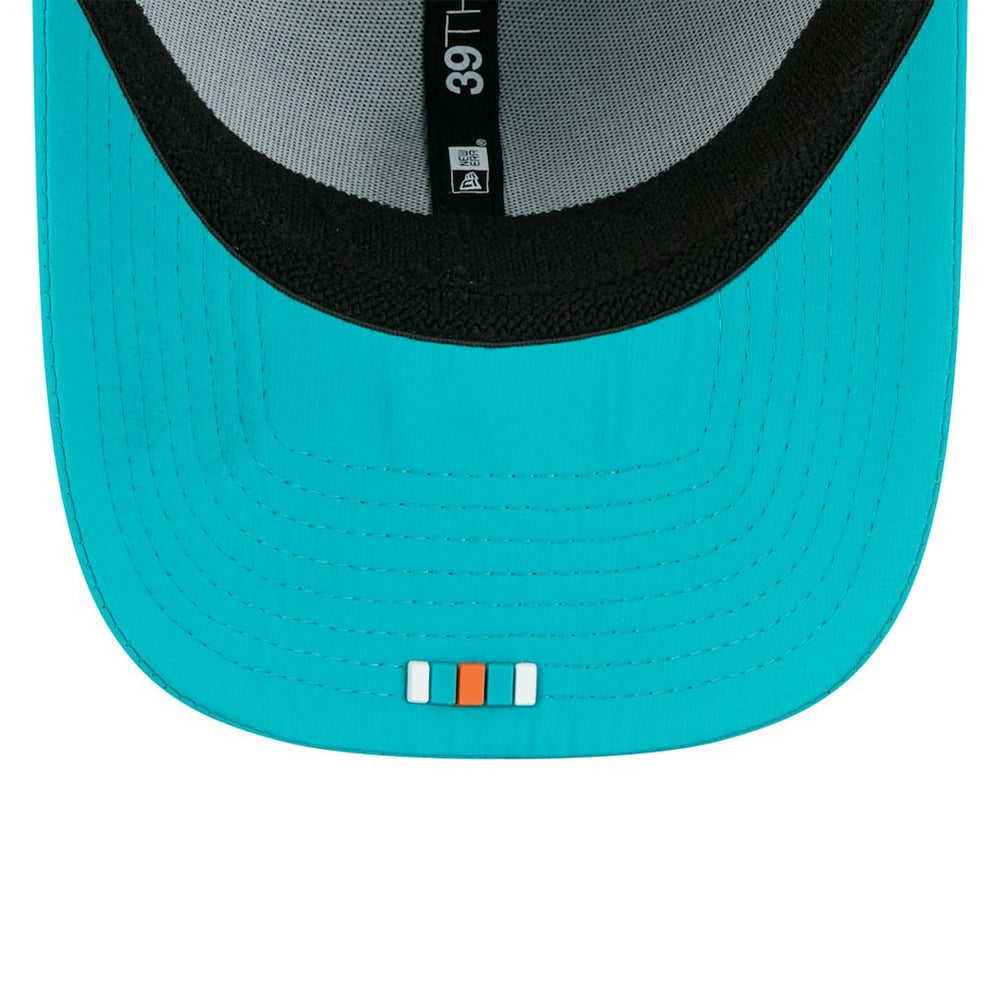Miami Dolphins New Era 2025 Sideline 39THIRTY Flex Hat - Aqua Hats