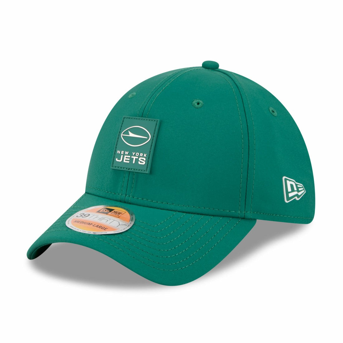 New York Jets New Era 2025 Sideline 39THIRTY Flex Hat - Green Hats