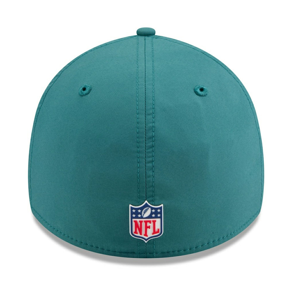 Philadelphia Eagles New Era 2025 Sideline 39THIRTY Flex Hat - Midnight Green Hats