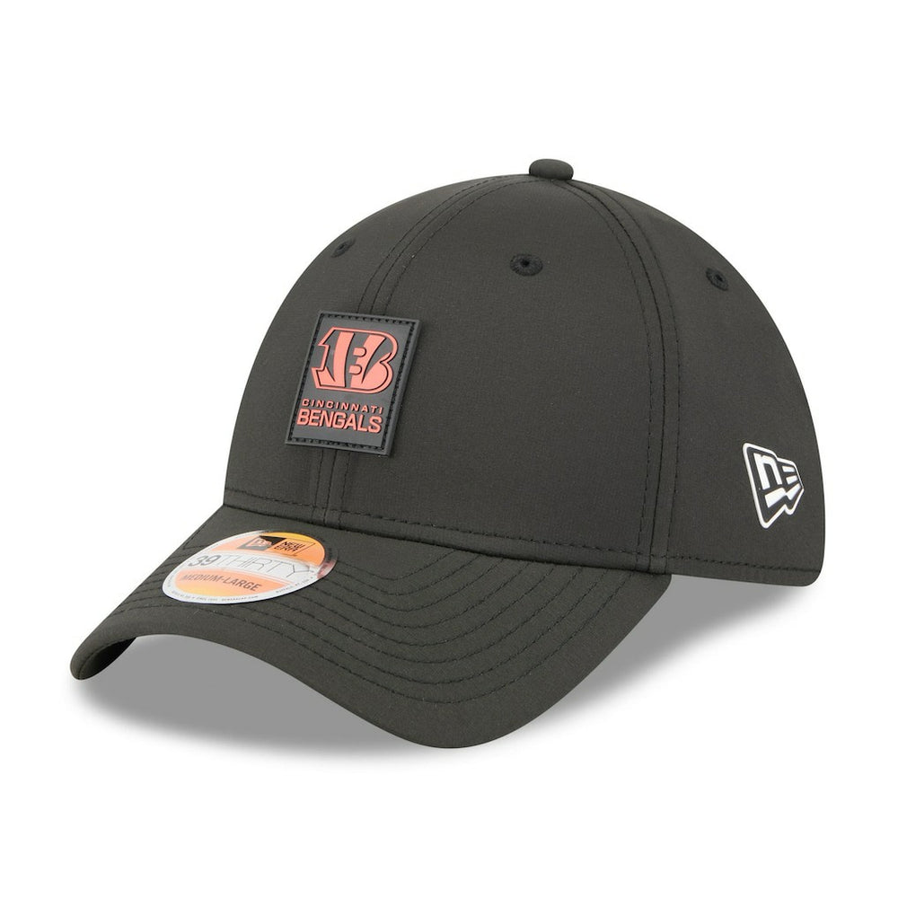 Cincinnati Bengals New Era 2025 Sideline 39THIRTY Flex Hat - Black Hats