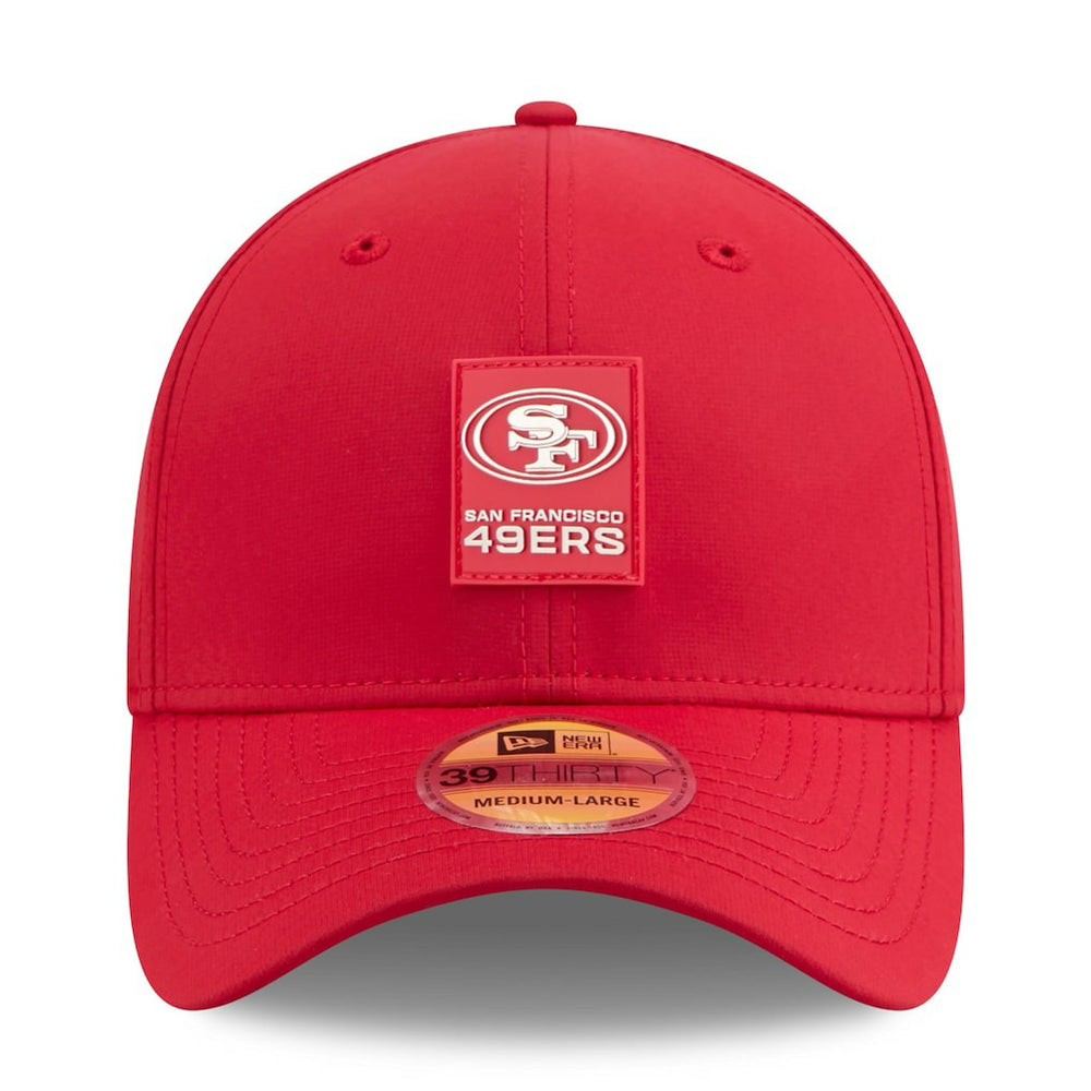 San Francisco 49ers New Era 2025 Sideline 39THIRTY Flex Hat - Scarlet Hats