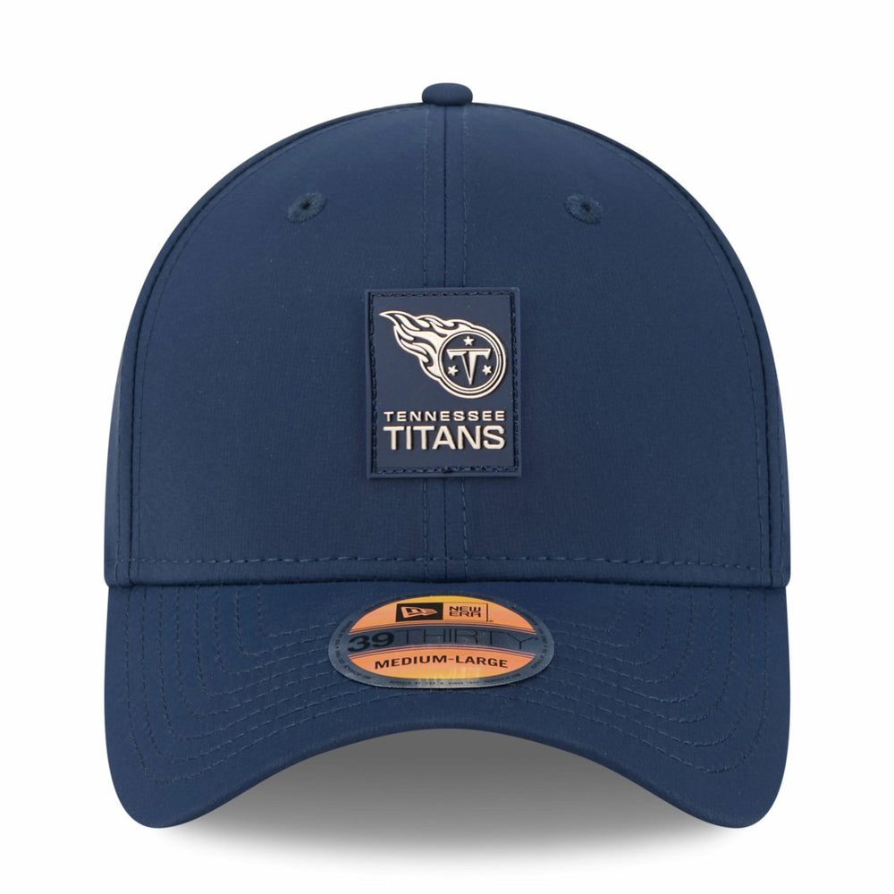Tennessee Titans New Era 2025 Sideline 39THIRTY Flex Hat - Navy Hats