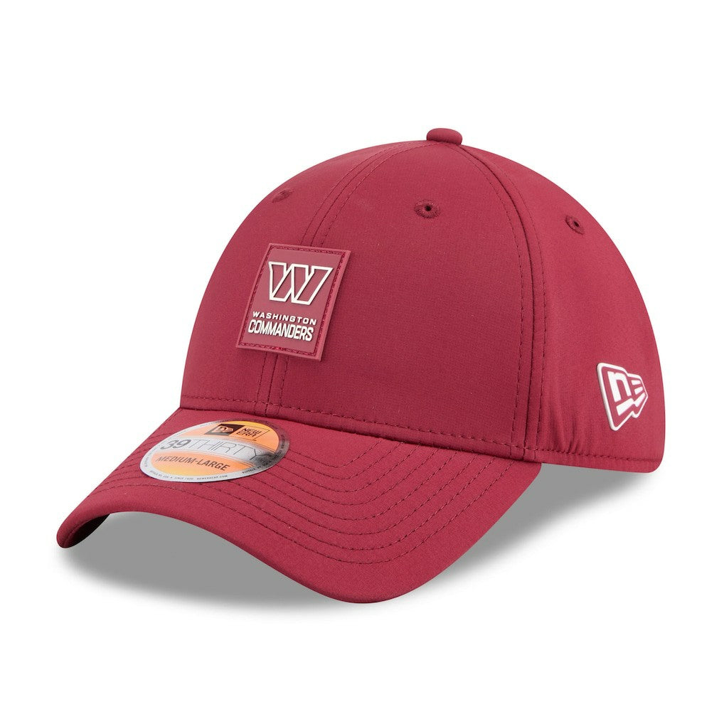 Washington Commanders New Era 2025 Sideline 39THIRTY Flex Hat - Burgundy Hats