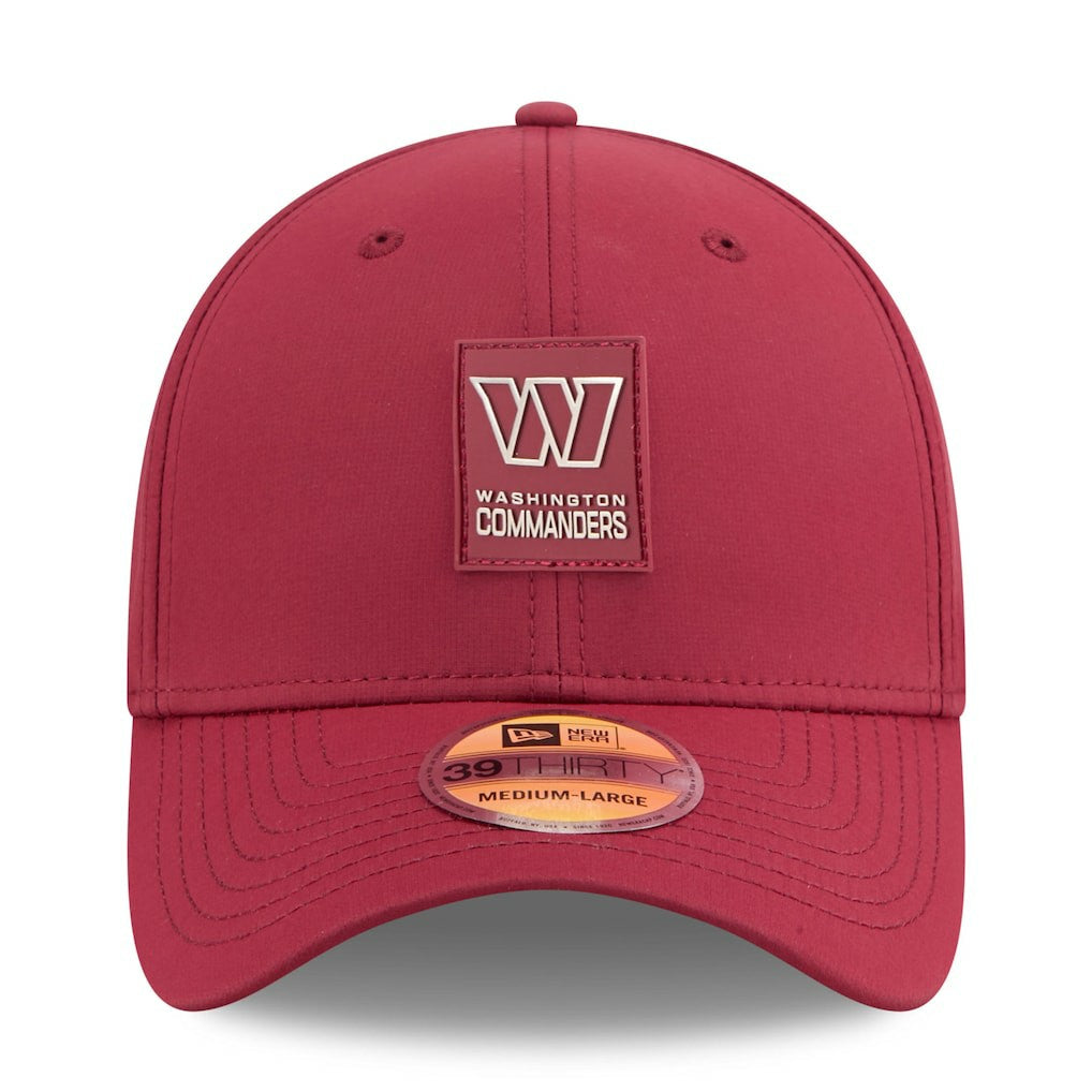 Washington Commanders New Era 2025 Sideline 39THIRTY Flex Hat - Burgundy Hats