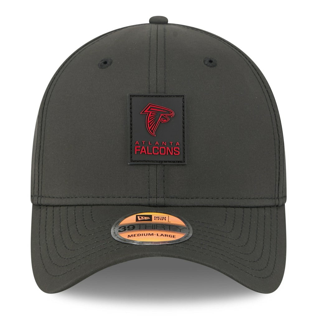 Atlanta Falcons New Era 2025 Sideline 39THIRTY Flex Hat - Black Hats