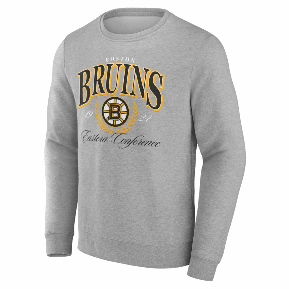 Boston Bruins Reign Supreme Pullover Sweatshirt - Gray | US 202742471