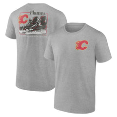 Calgary Flames Glory Skates T-Shirt - Heather Gray | US 202742484