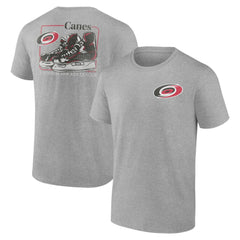 Carolina Hurricanes Glory Skates T-Shirt - Heather Gray | US 202742490