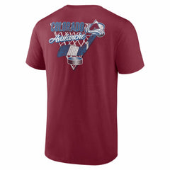 Colorado Avalanche Net Slap T-Shirt - Burgundy | US 202742499