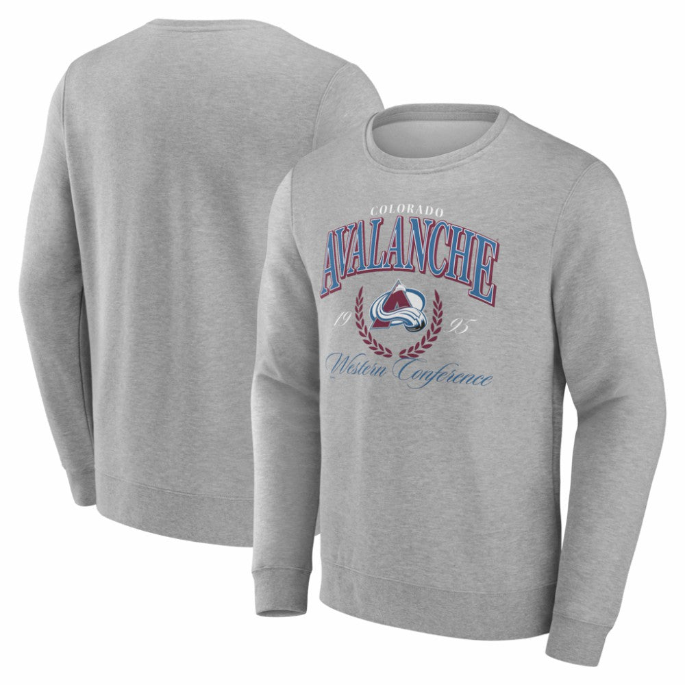 Colorado Avalanche Reign Supreme Pullover Sweatshirt - Gray | US 202742501