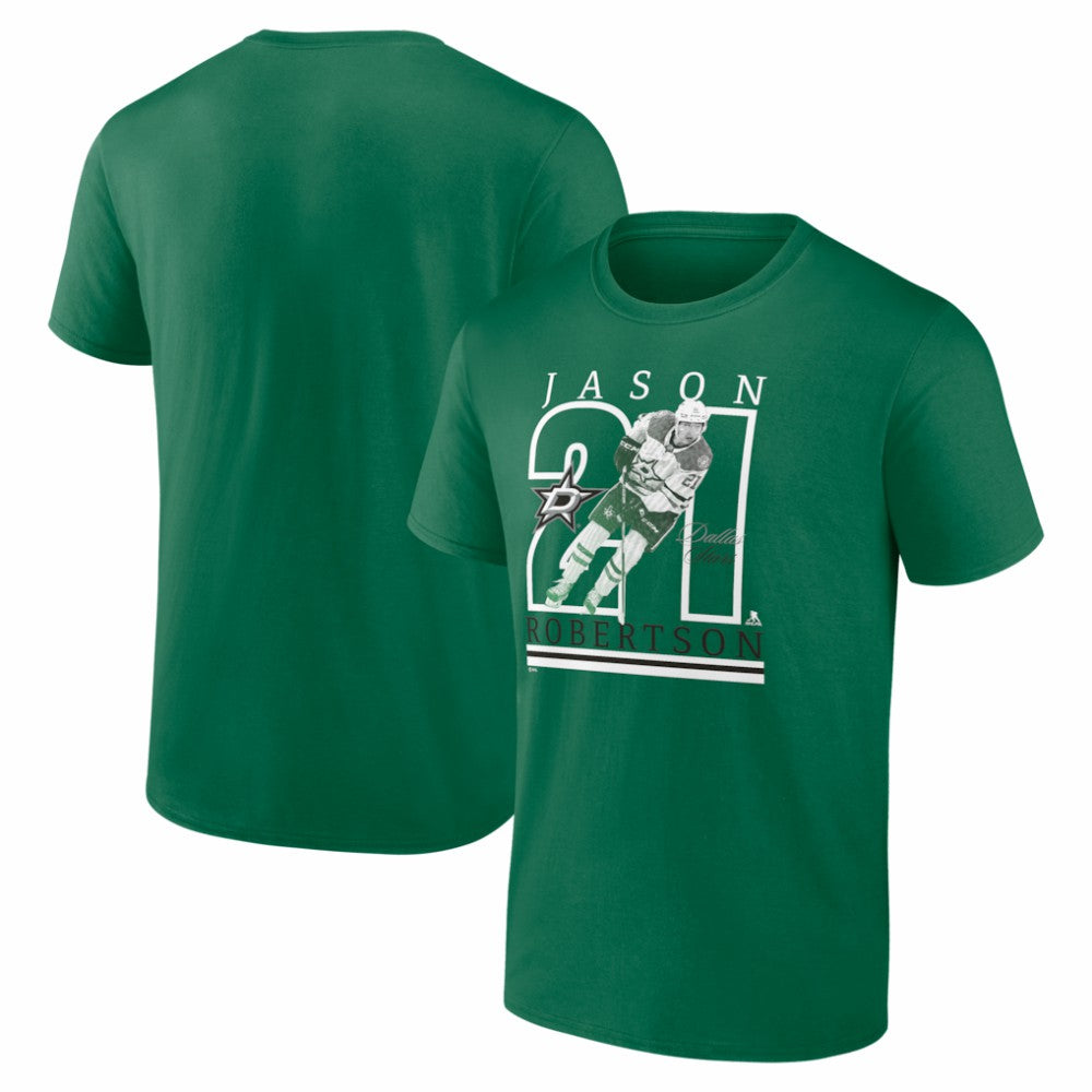 Jason Robertson Dallas Stars Player Show T-Shirt - Kelly Green | US 202742510