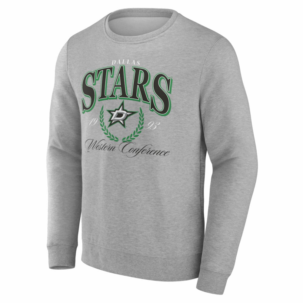 Dallas Stars Reign Supreme Pullover Sweatshirt - Gray | US 202742512