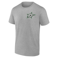 Dallas Stars Glory Skates T-Shirt - Heather Gray | US 202742513