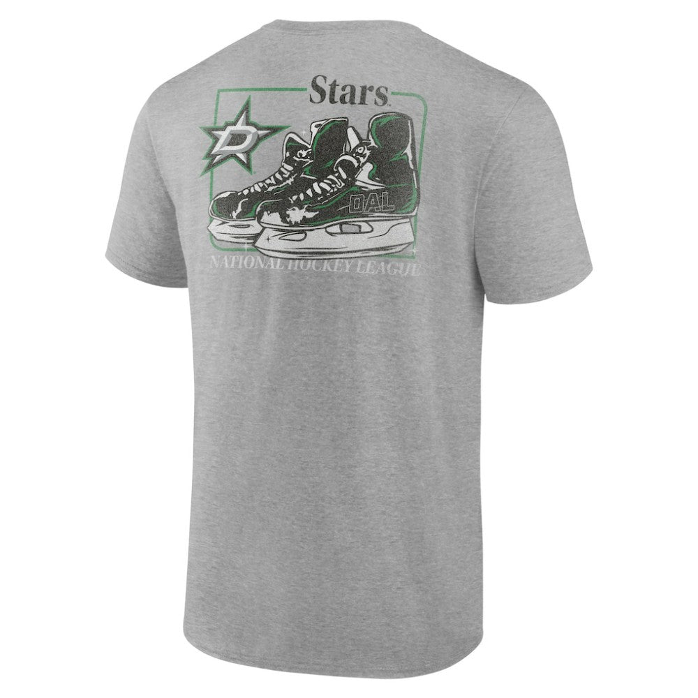Dallas Stars Glory Skates T-Shirt - Heather Gray | US 202742513