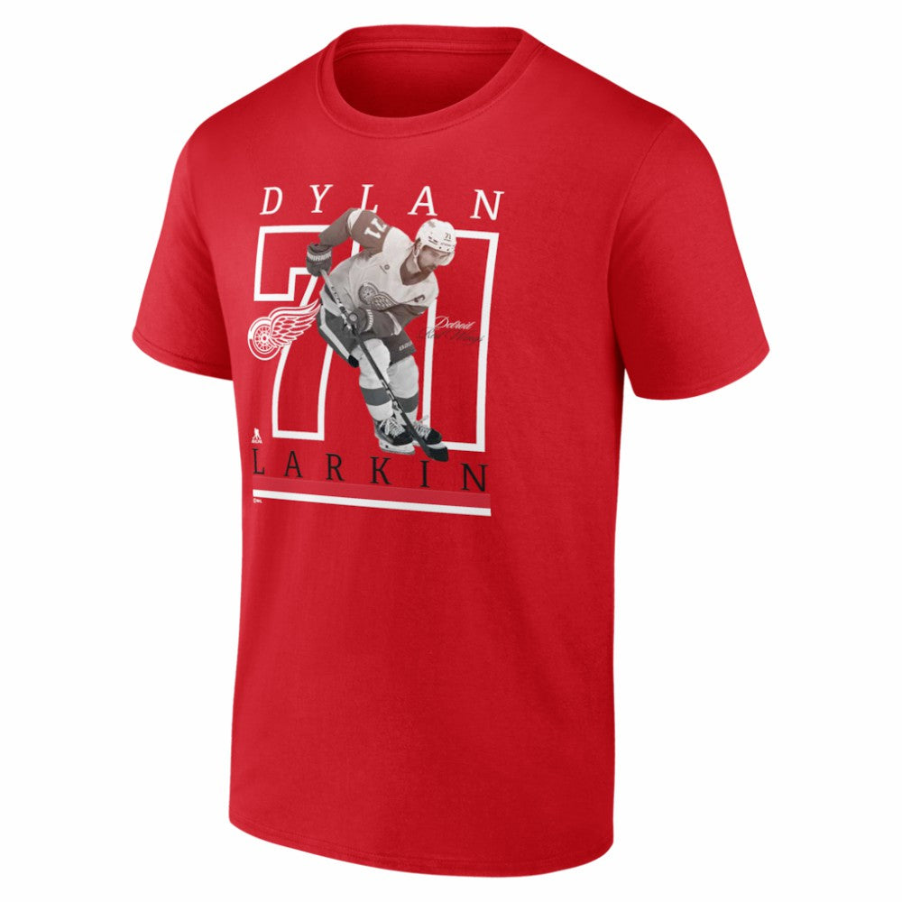 Dylan Larkin Detroit Red Wings Player Show T-Shirt - Red | US 202742514