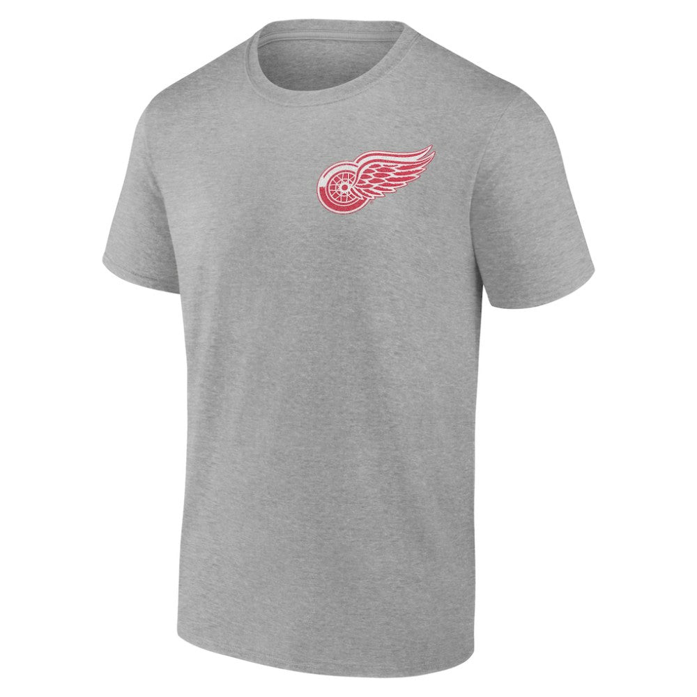 Detroit Red Wings Glory Skates T-Shirt - Heather Gray | US 202742519