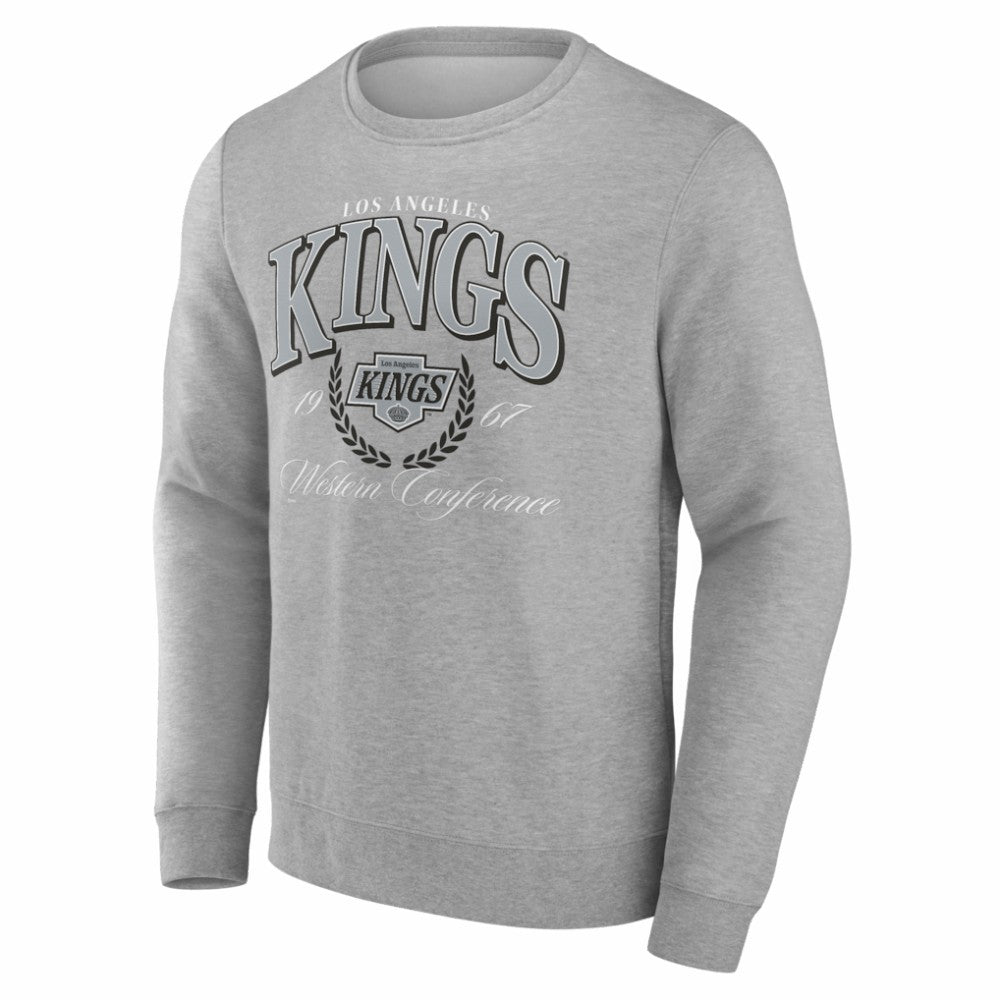 Los Angeles Kings Reign Supreme Pullover Sweatshirt - Gray | US 202742536