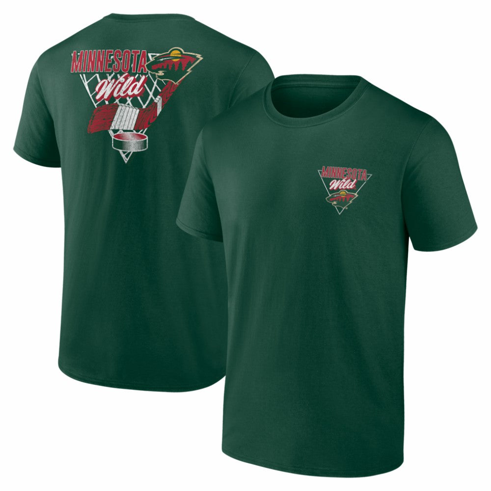 Minnesota Wild Net Slap T-Shirt - Green | US 202742539