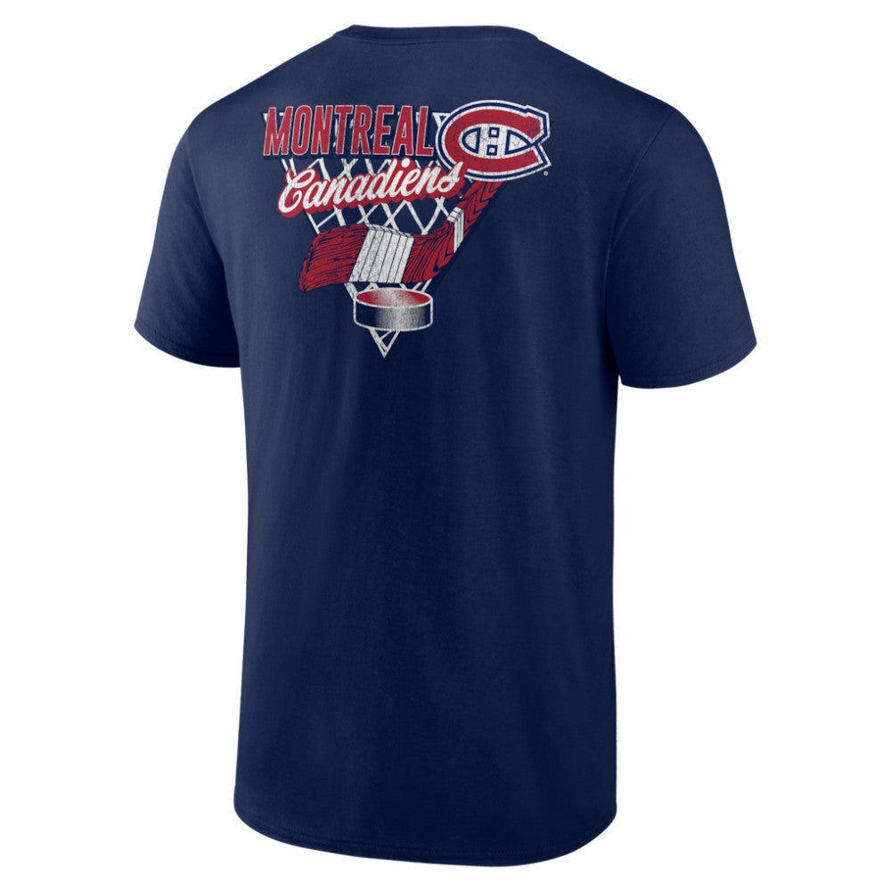 Montreal Canadiens Net Slap T-Shirt - Navy | US 202742544