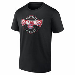 Montreal Canadiens Honor Circle T-Shirt - Black | US 202742546