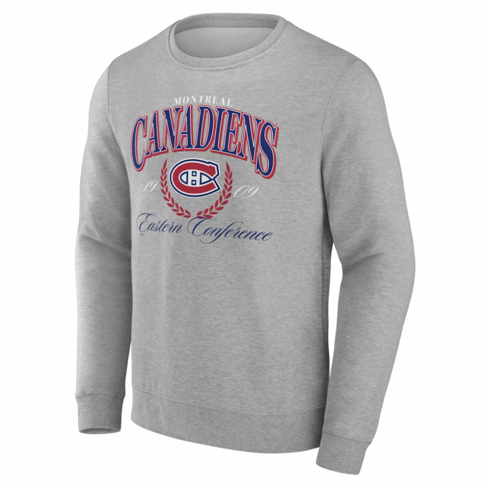 Montreal Canadiens Reign Supreme Pullover Sweatshirt - Gray | US 202742547