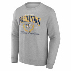 Nashville Predators Reign Supreme Pullover Sweatshirt - Gray | US 202742551