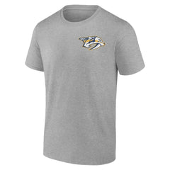 Nashville Predators Glory Skates T-Shirt - Heather Gray | US 202742552
