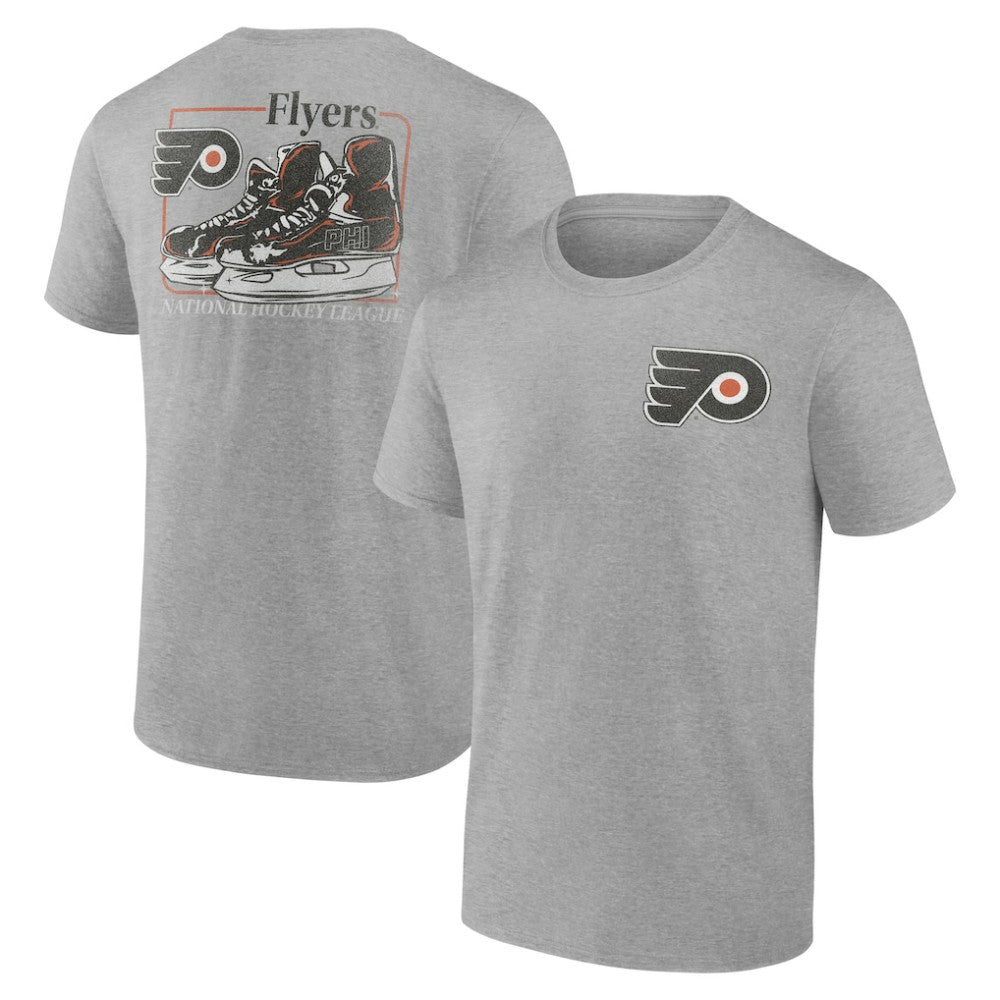 Philadelphia Flyers Glory Skates T-Shirt - Heather Gray | US 202742580