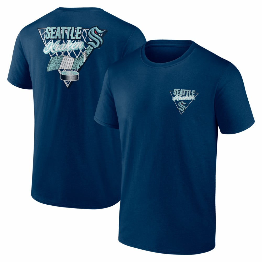 Seattle Kraken Net Slap T-Shirt - Deep Sea Blue | US 202742597