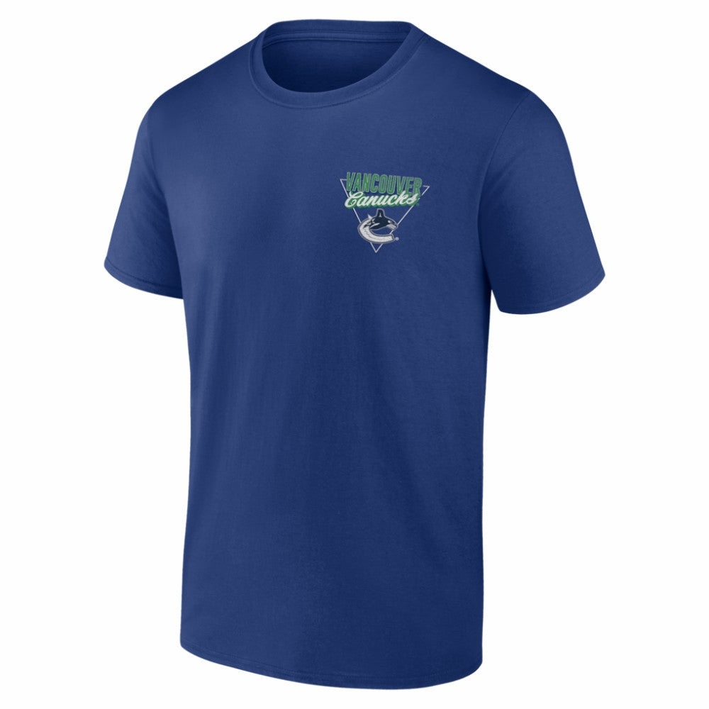 Vancouver Canucks Net Slap T-Shirt - Blue | US 202742624