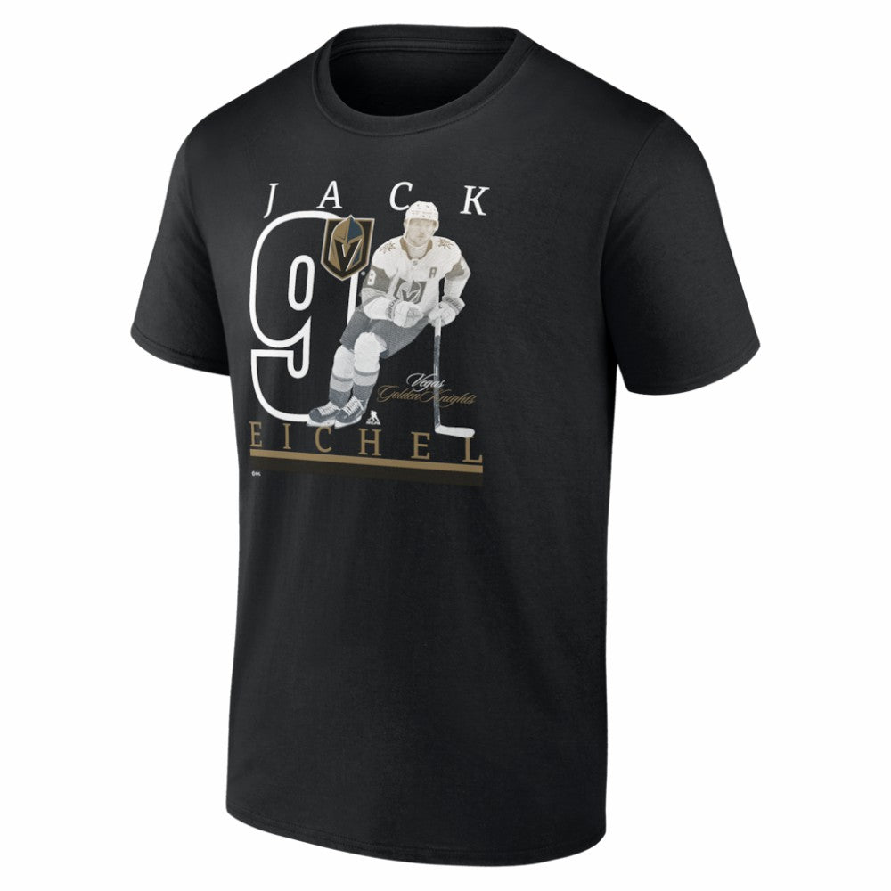 Jack Eichel Vegas Golden Knights Player Show T-Shirt - Black | US 202742627