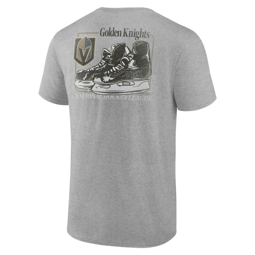 Vegas Golden Knights Glory Skates T-Shirt - Heather Gray | US 202742632