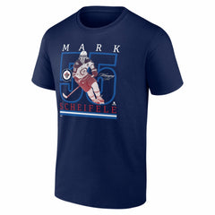 Mark Scheifele Winnipeg Jets Player Show T-Shirt - Navy | US 202742639