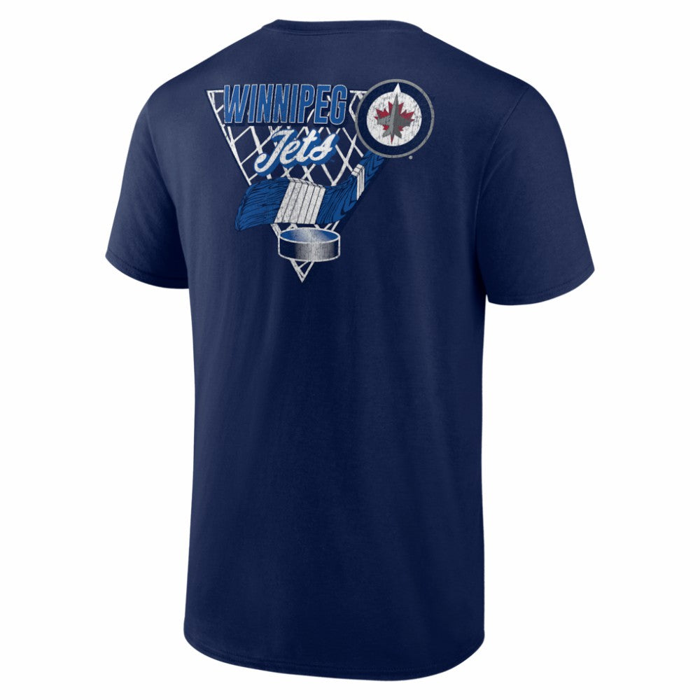 Winnipeg Jets Net Slap T-Shirt - Navy | US 202742640