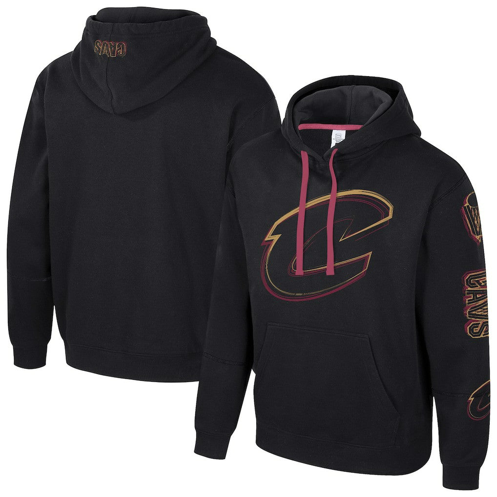 Cleveland Cavaliers Stadium Essentials Unisex Elementized Pullover Hoodie Black